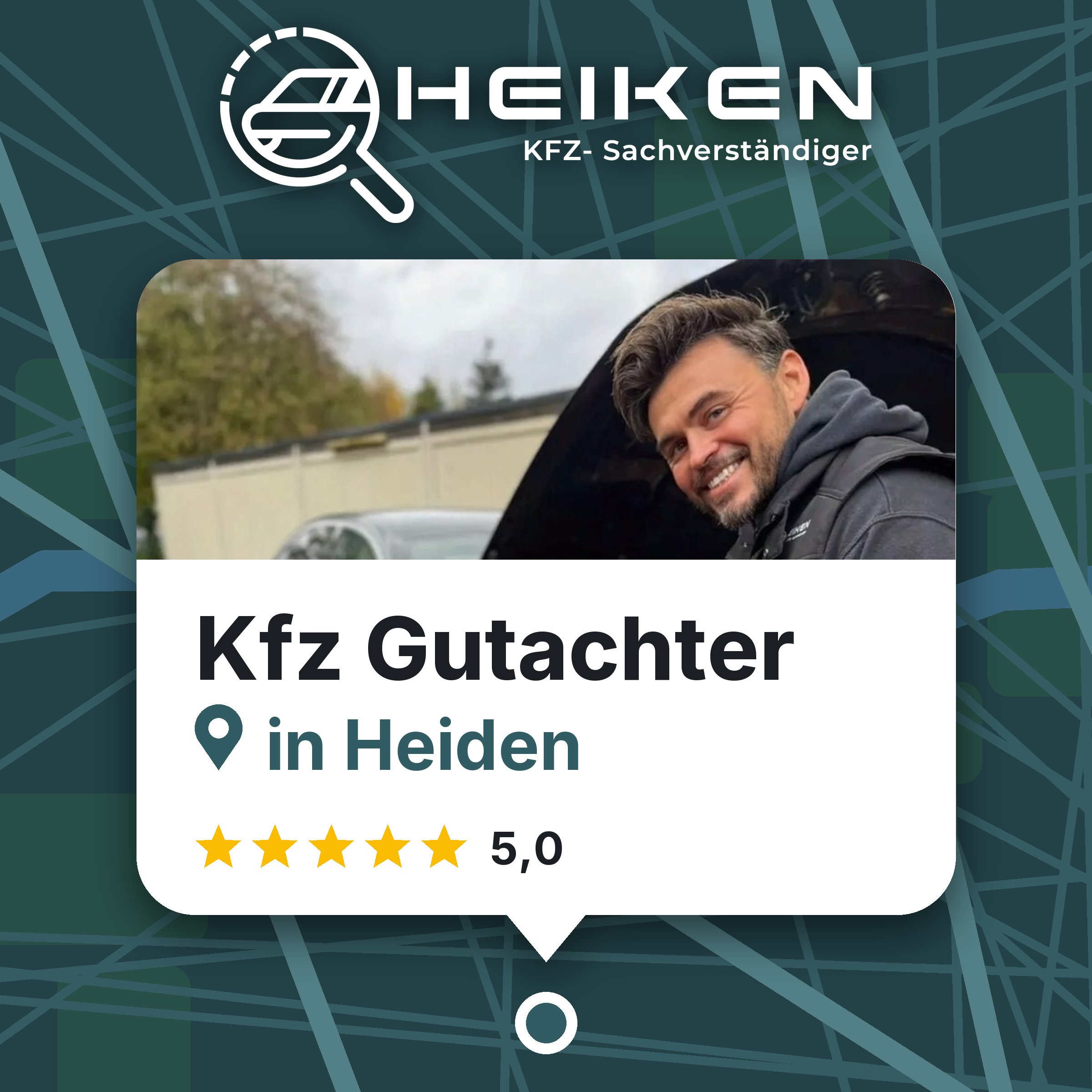 Kfz Gutachter in Heiden: Carsten Heiken, 5,0 Sterne bei Google